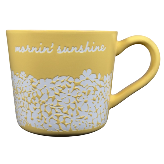 Mornin' Sunshine Etched Floral Mug Threshold