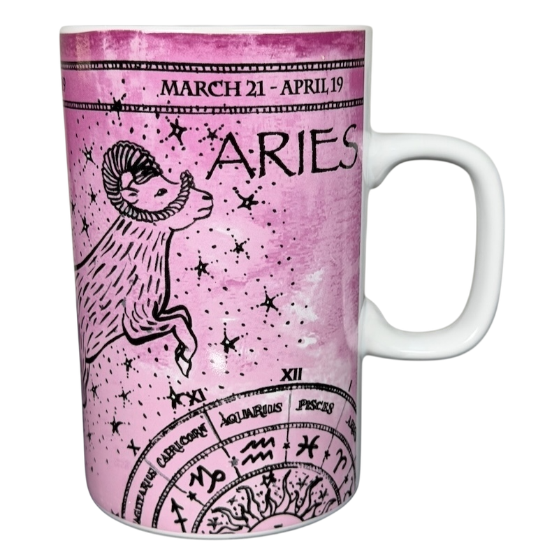 Aries Tall Zodiac Mug Fisher