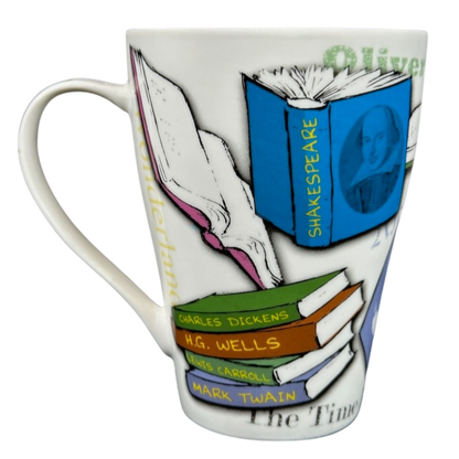 Literary Titles & Famous Authors Novel-Tea Mug Paul Cardew