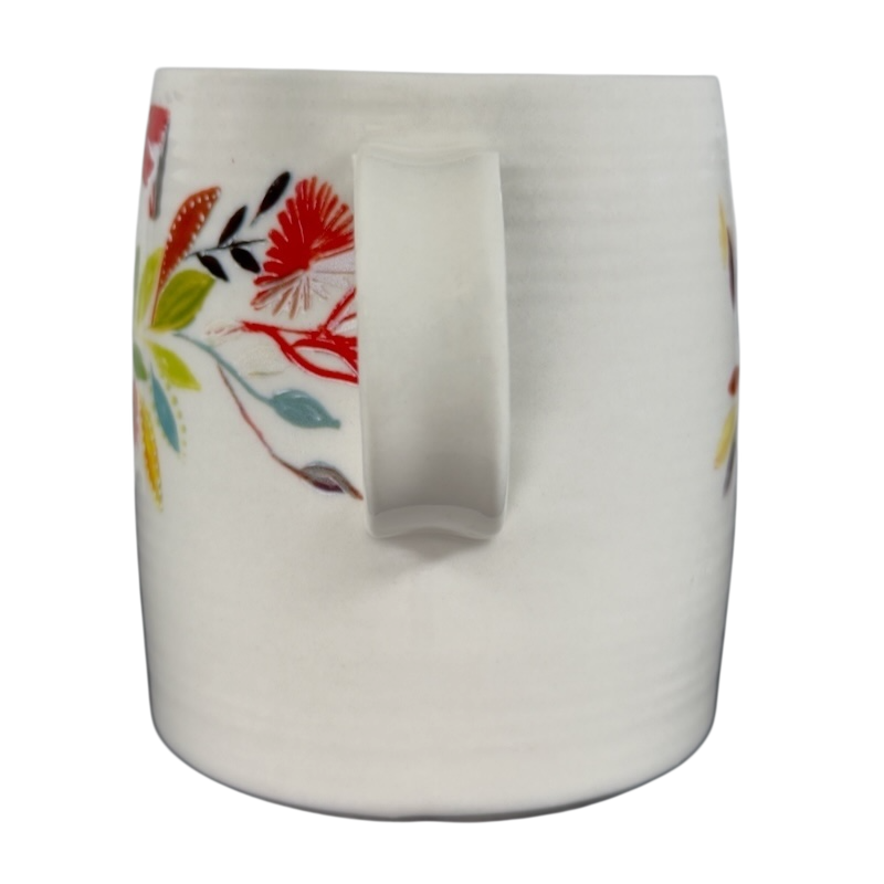 Petal Palette Starla M Halfmann Letter "T" Monogram Initial Mug Anthropologie