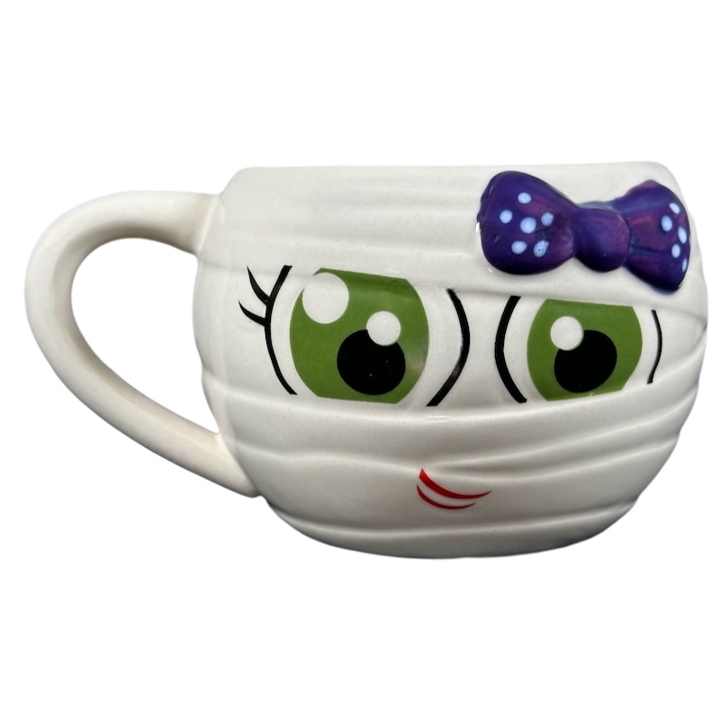 Mummy With Purple Polka Dot Bow Mug Temp-tations