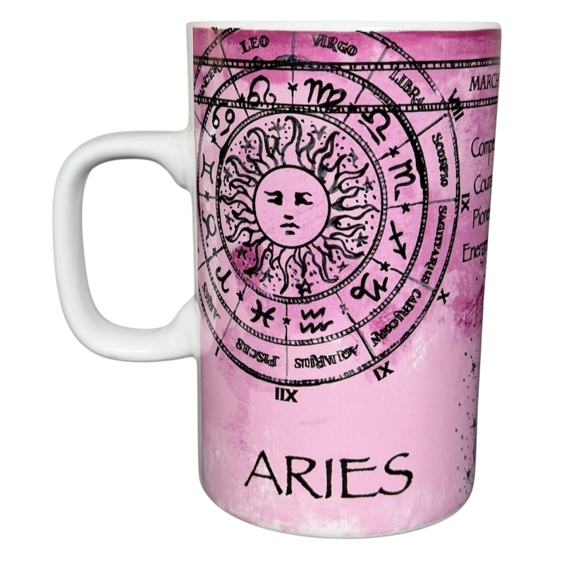 Aries Tall Zodiac Mug Fisher