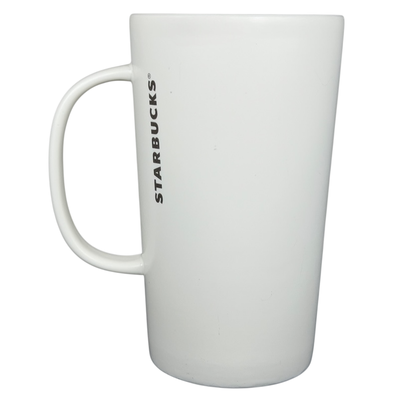 Etched Siren White 16oz Mug 2014 Starbucks