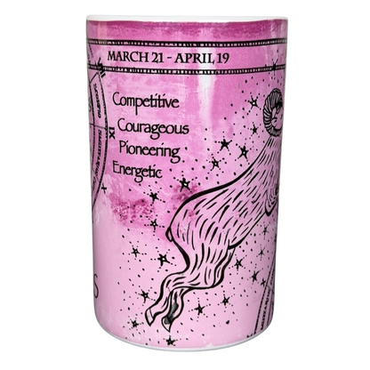 Aries Tall Zodiac Mug Fisher