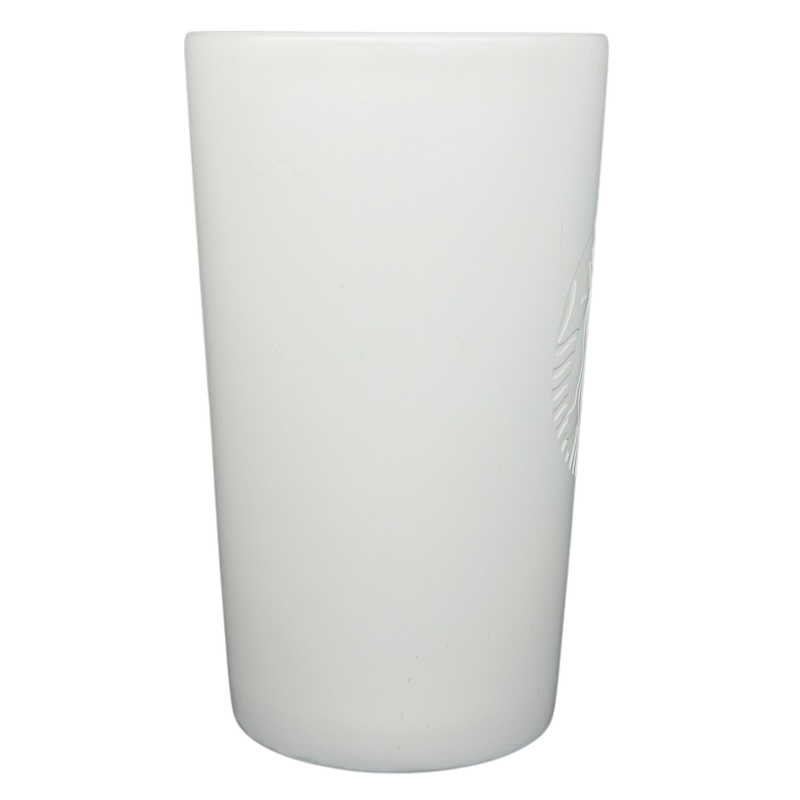 Etched Siren White 16oz Mug 2014 Starbucks