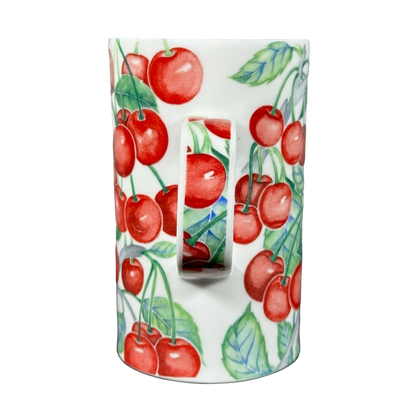 Florence Red Cherries By Christine Chadwick Mug Dunoon