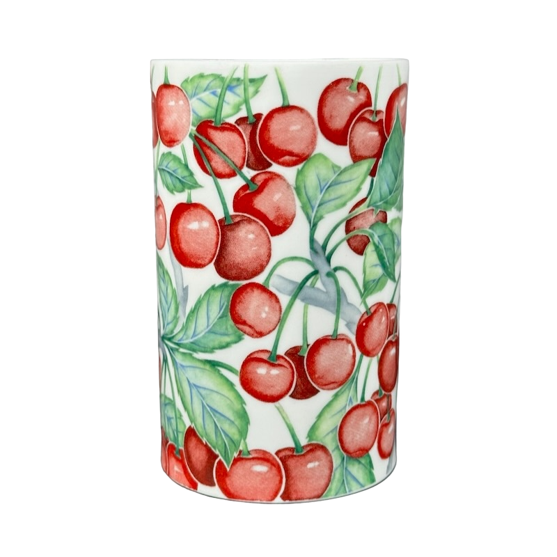 Florence Red Cherries By Christine Chadwick Mug Dunoon