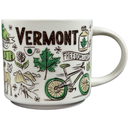 Been There Series Across The Globe Collection Vermont 14oz Mug 2018 Starbucks
