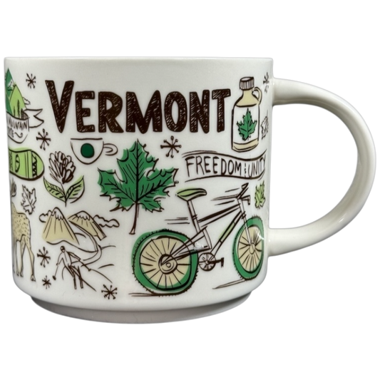 Been There Series Across The Globe Collection Vermont 14oz Mug 2018 Starbucks