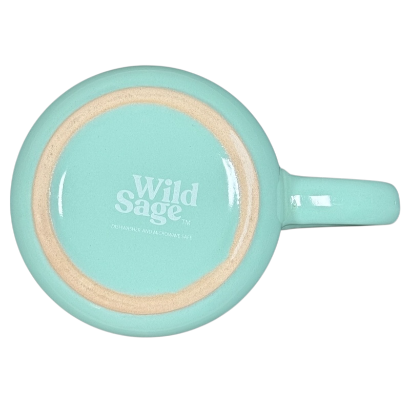 Gemini Astrology Zodiac Etched Mug Wild Sage