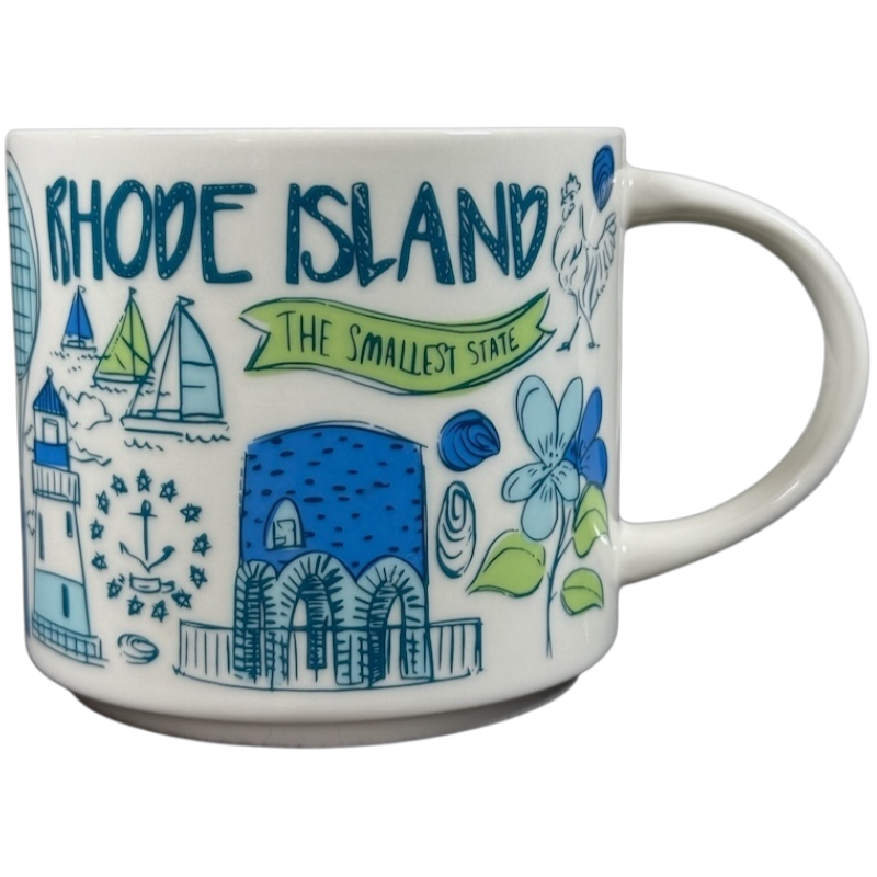Been There Series Across The Globe Collection Rhode Island 14oz Mug Starbucks