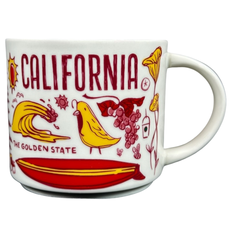 Been There Series Across The Globe Collection California 14oz Mug 2017 Starbucks