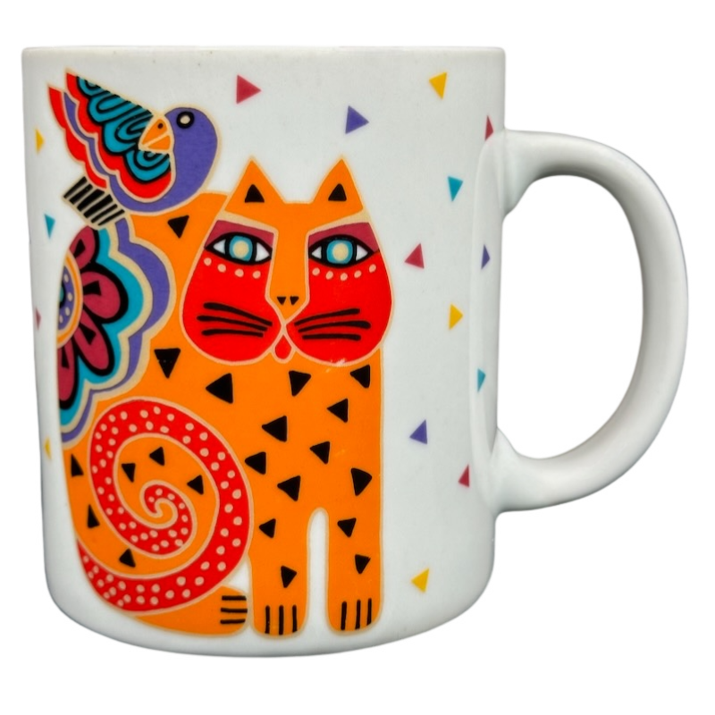 Fantastic Felines Hello Friend! Mug Laurel Burch Henriksen Imports