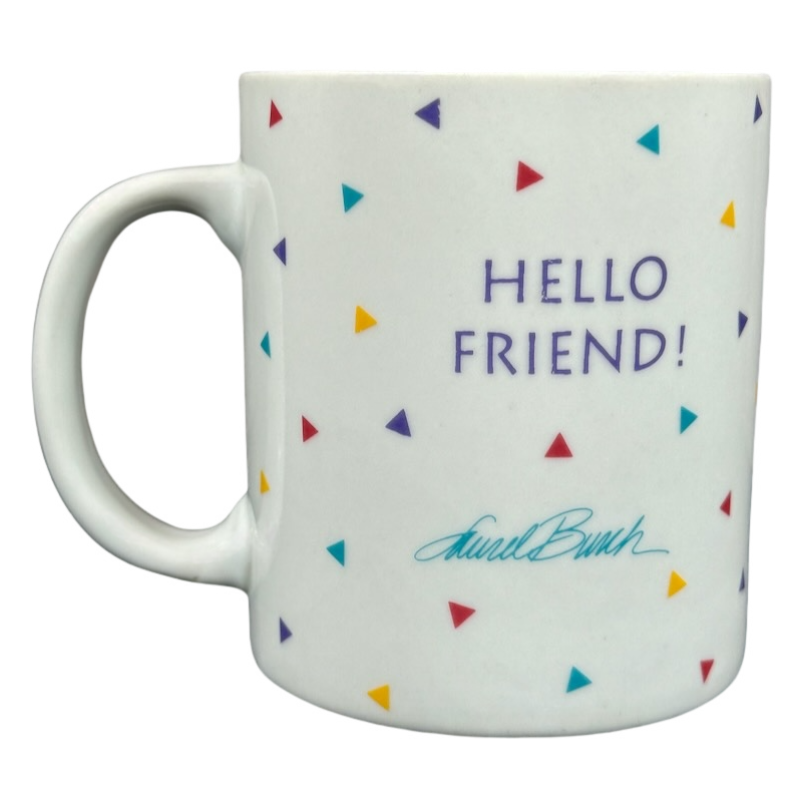 Fantastic Felines Hello Friend! Mug Laurel Burch Henriksen Imports