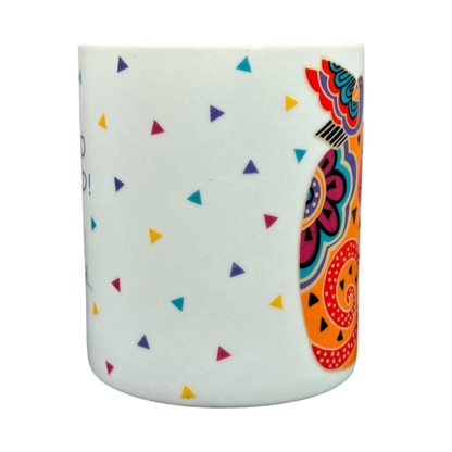 Fantastic Felines Hello Friend! Mug Laurel Burch Henriksen Imports