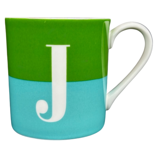 Kate Spade To The Letter "J" Monogram Initial Mug Lenox