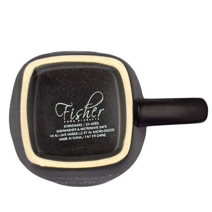 Cancer Tall Zodiac Etched Square Bottom Green Interior Mug Fisher