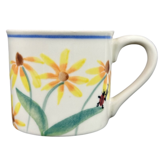 Daisies And Insects Mug For Starbucks Barista Hartstone