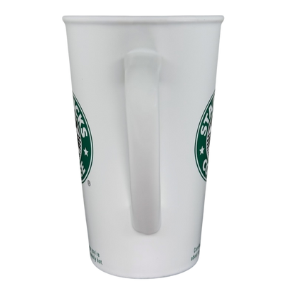 Grande Siren With Rolled Rim Tall White 16oz Mug 2006 Starbucks