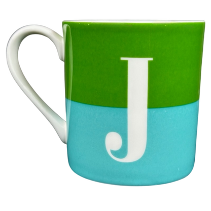 Kate Spade To The Letter "J" Monogram Initial Mug Lenox