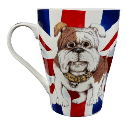 English Bulldog Union Jack Flag Mug The Leonardo Collection