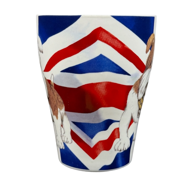 English Bulldog Union Jack Flag Mug The Leonardo Collection