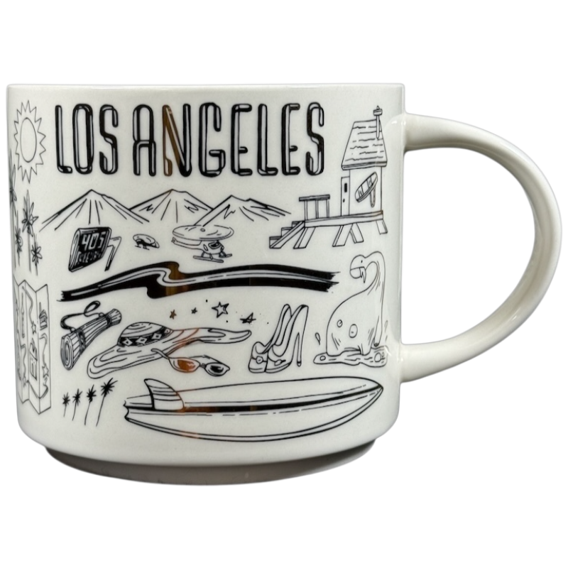 Been There Series Holiday Across The Globe Collection Los Angeles 14oz Mug 2018 Starbucks