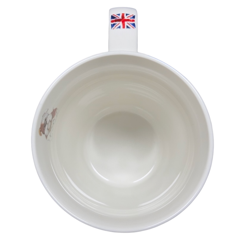 English Bulldog Union Jack Flag Mug The Leonardo Collection