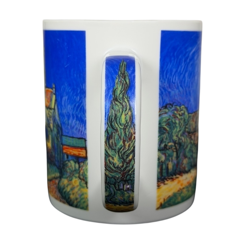 Vincent Van Gogh The Church at Auvers Mug