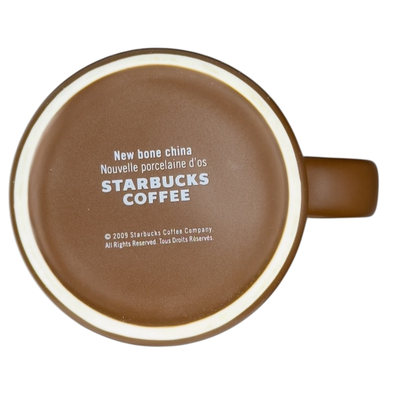 Moose Etched Brown Mug Starbucks