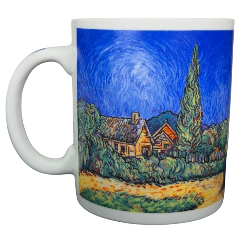 Vincent Van Gogh The Church at Auvers Mug