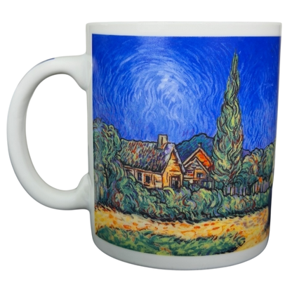 Vincent Van Gogh The Church at Auvers Mug