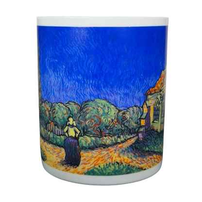 Vincent Van Gogh The Church at Auvers Mug