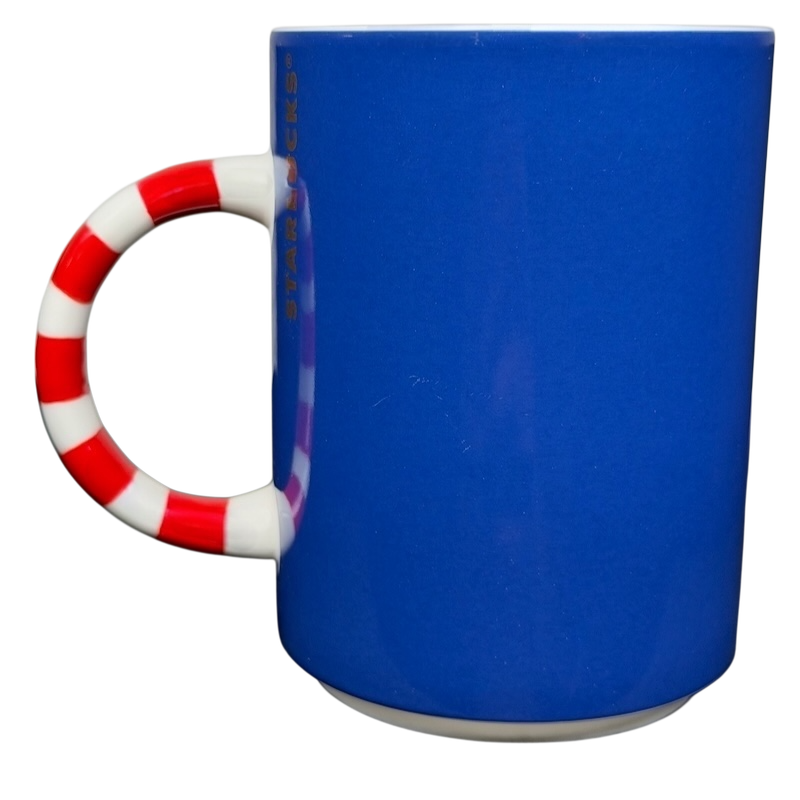 Holiday Christmas Tree Mug with Candy Cane Handle 12 oz Mug 2018 Starbucks