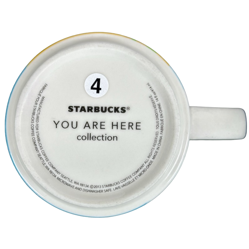 You Are Here Collection California Mug Starbucks