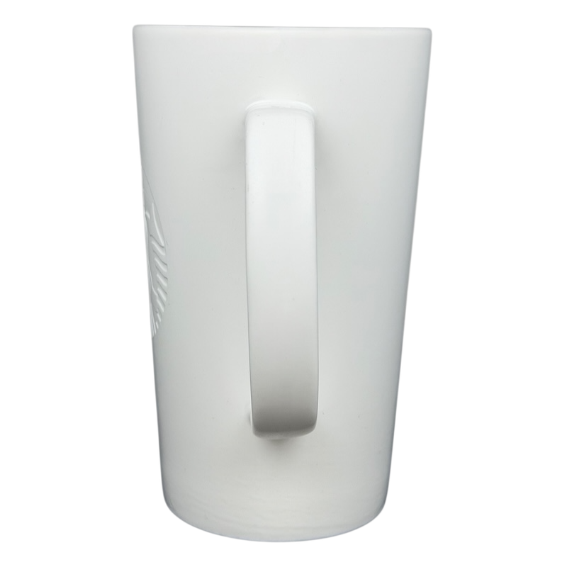 Starbucks Etched Siren vintage Mug featuring a sleek, minimalist design for coffee lovers