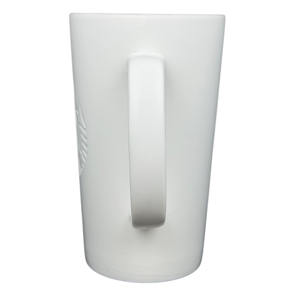 Starbucks Etched Siren vintage Mug featuring a sleek, minimalist design for coffee lovers