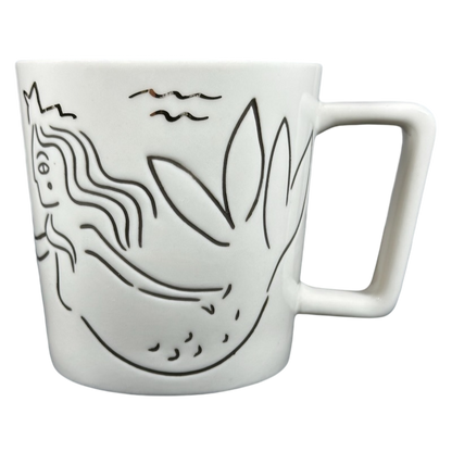 Siren Anniversary Collection Square Handle 12oz Mug 2017 Starbucks