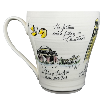 I Love San Francisco Diva Pyari Vignette Mug Linea Carta Anthropologie