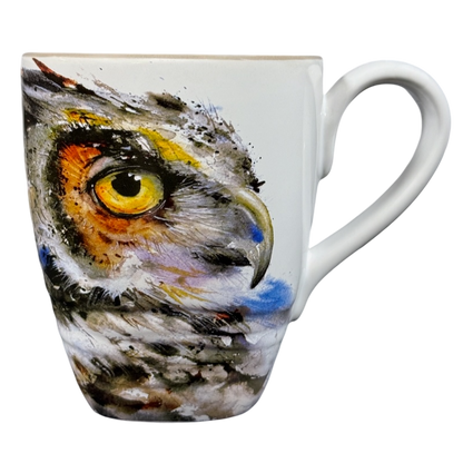 Dean Crouser Watercolor Eagle Tan Inside Mug Big Sky Carvers