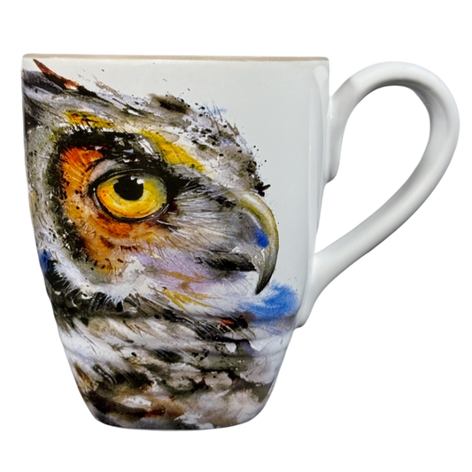 Dean Crouser Watercolor Eagle Tan Inside Mug Big Sky Carvers