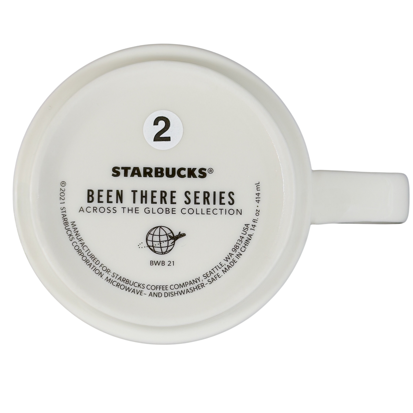 Been There Series Across The Globe Collection Washington 14oz Mug 2018 Starbucks
