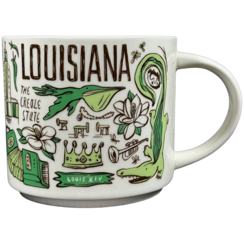 Been There Series Across The Globe Collection Louisiana 14oz Mug 2018 Starbucks