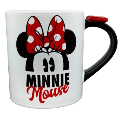 Minnie Mouse 3D Figural Red Hair Bow With White Polka Disney Mug Disney Parks