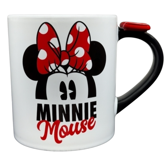 Minnie Mouse 3D Figural Red Hair Bow With White Polka Disney Mug Disney Parks