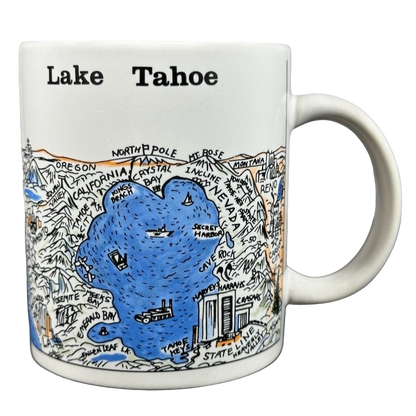 A View Of The World Lake Tahoe Mug City Mugs