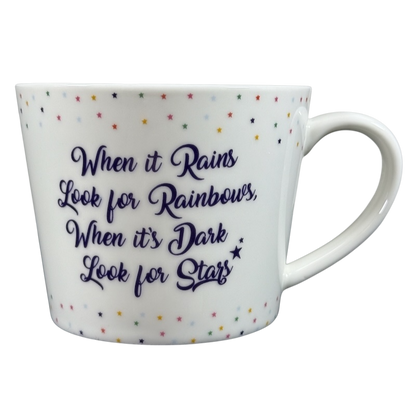 When It Rains Look For Rainbows When It's Dark Look For Stars Mug Cooksmart