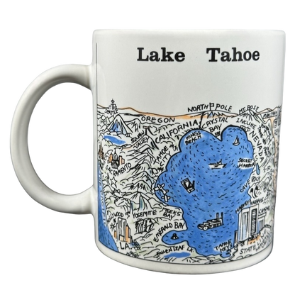 A View Of The World Lake Tahoe Mug City Mugs