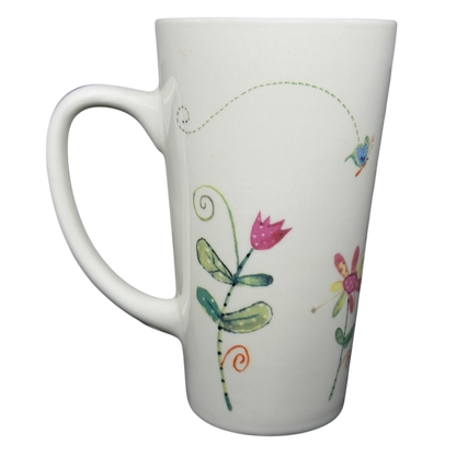 Friends Are Like Flowers They Brighten Your Day Tall Mug Natural Life
