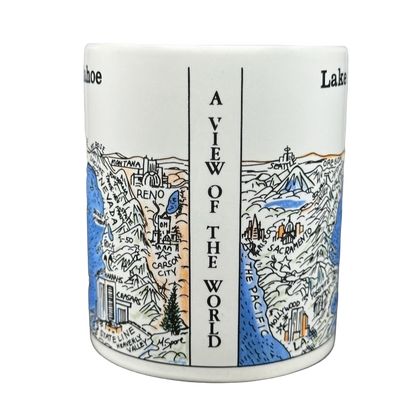 A View Of The World Lake Tahoe Mug City Mugs